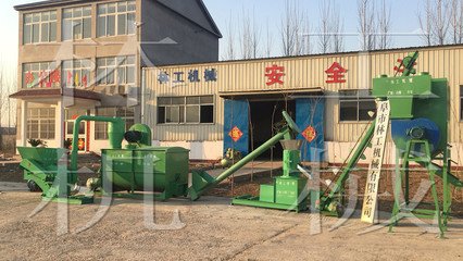 飼料機械 飼料機組 飼料生產線 飼料加工成套設備 飼料加工設備圖片_高清圖_細節圖